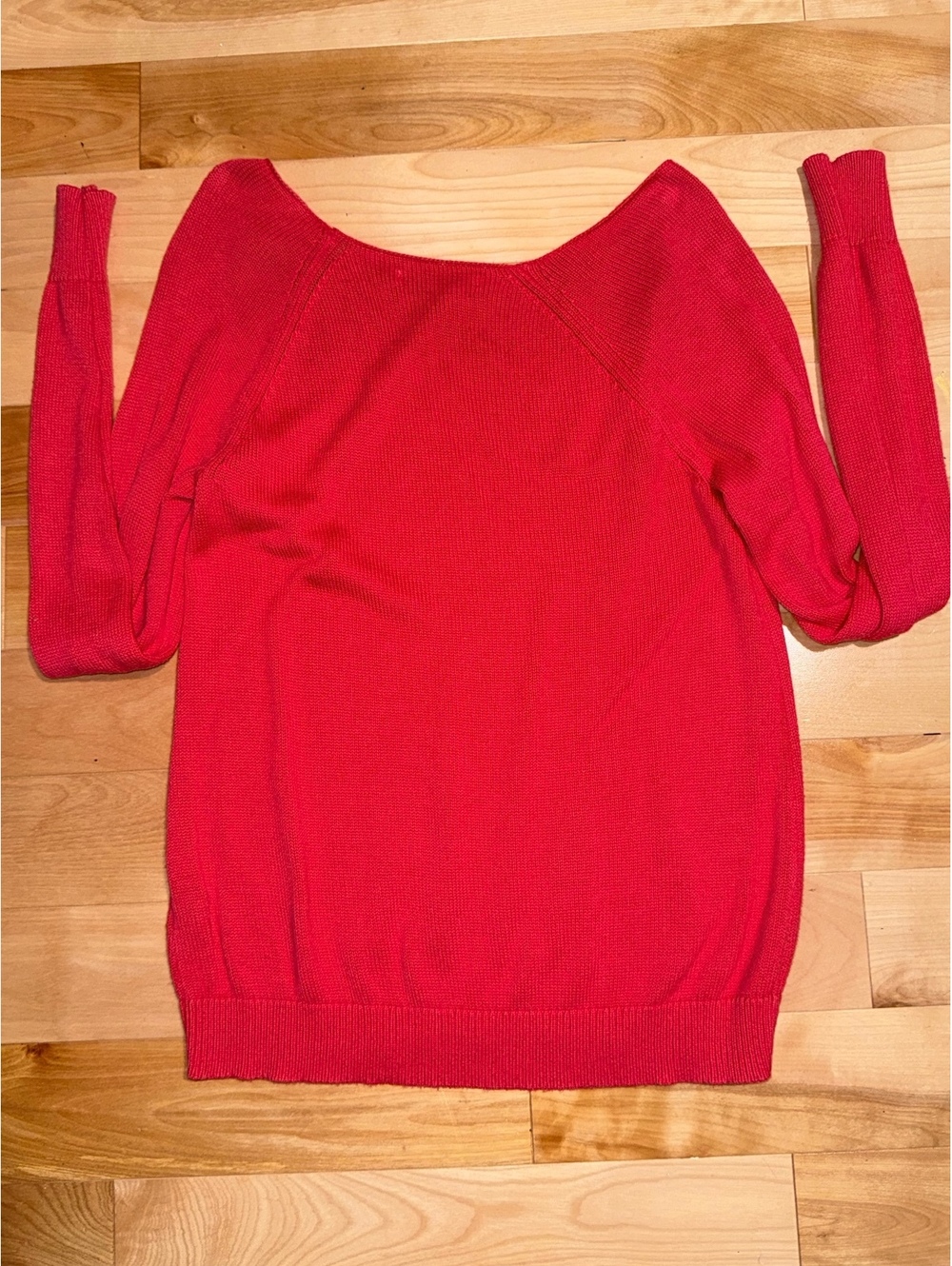 Old Navy Women's Raspberry Long Sleeve Knit Top Size Small